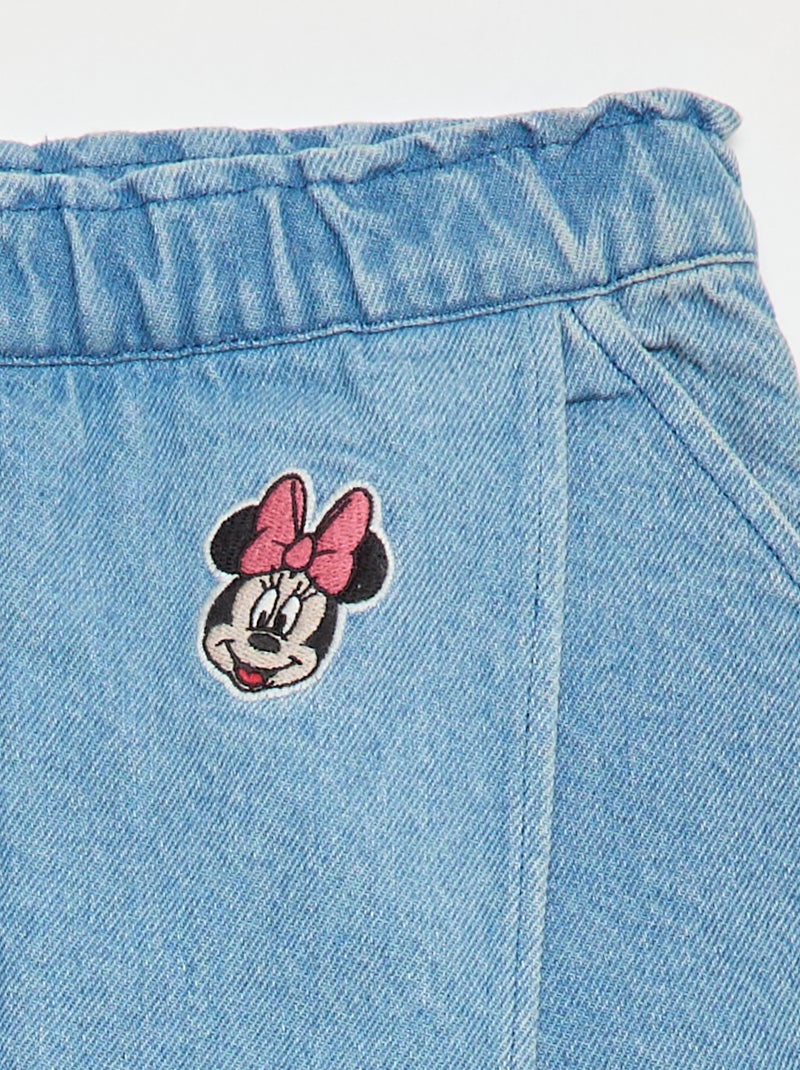 Falda-pantalón vaquera 'Minnie' 'Disney' Azul - Kiabi