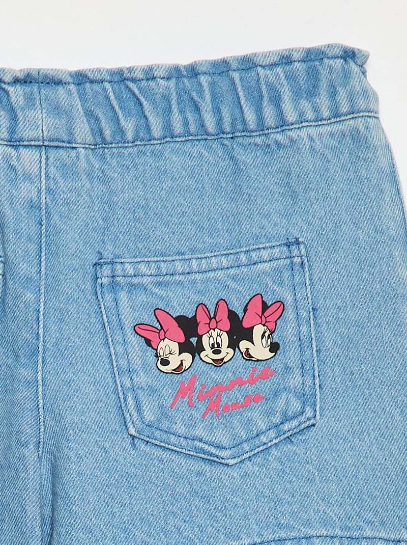 Falda-pantalón vaquera 'Minnie' 'Disney' Azul - Kiabi