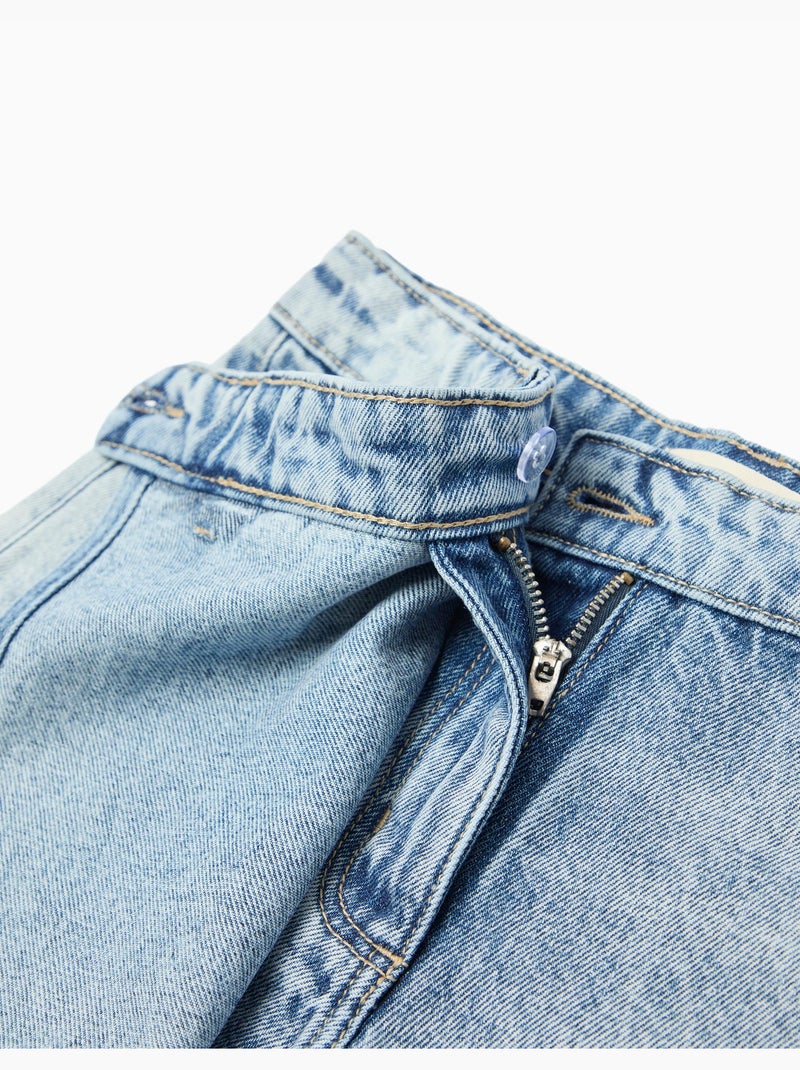 Falda pantalón vaquera, MO Fashion Azul - Kiabi