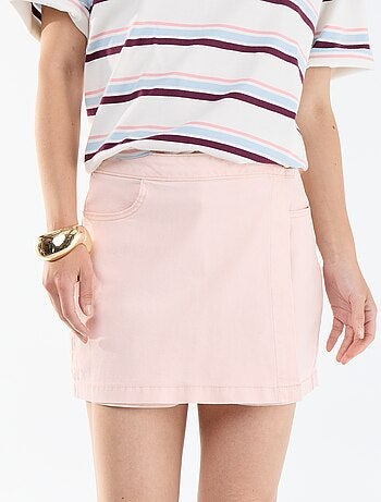 Falda pantalón vaquera