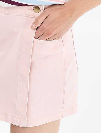 Falda pantalón vaquera