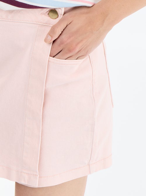 Falda pantalón vaquera - Kiabi