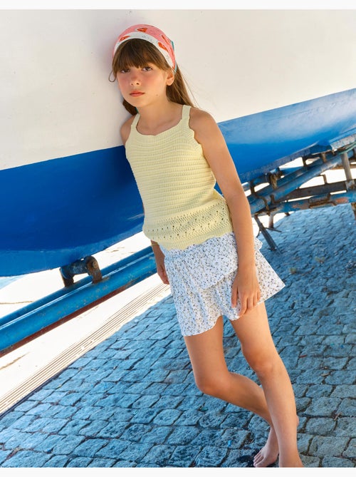 Falda-pantalones cortos estampados, mo fashion - Kiabi