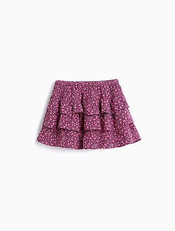 Falda-pantalones cortos estampados, mo fashion