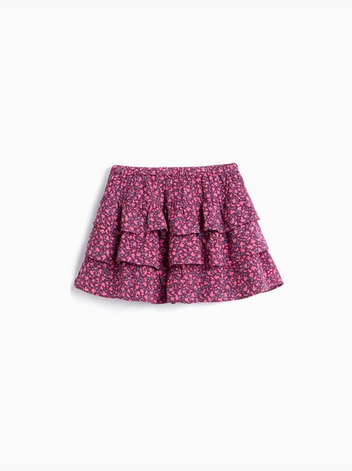 Falda-pantalones cortos estampados, mo fashion - Kiabi