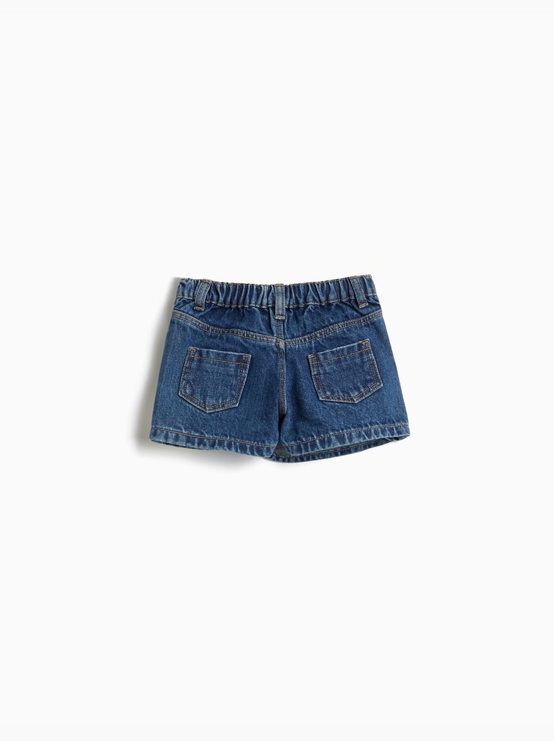 Falda-pantalones cortos, mo fashion Azul - Kiabi