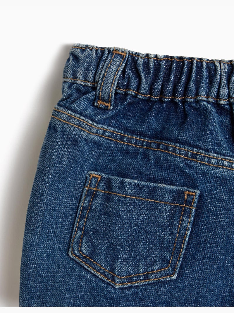 Falda-pantalones cortos, mo fashion Azul - Kiabi