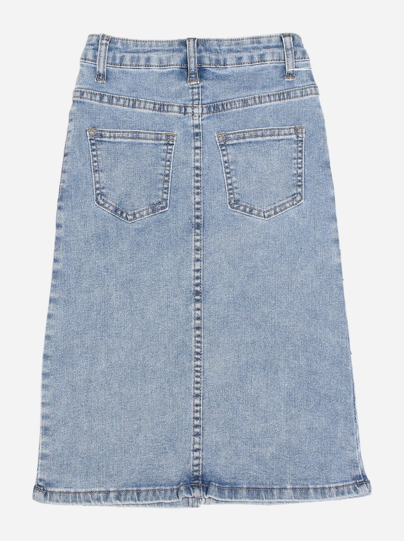 Falda para ponerse - Kids Star Azul - Kiabi