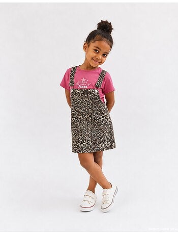 Falda peto animal print, MO Fashion