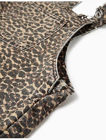 Falda peto animal print, MO Fashion