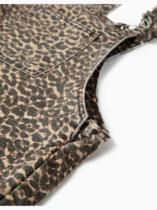 Falda peto animal print, MO Fashion - Kiabi Falda peto animal print, MO Fashion - Kiabi