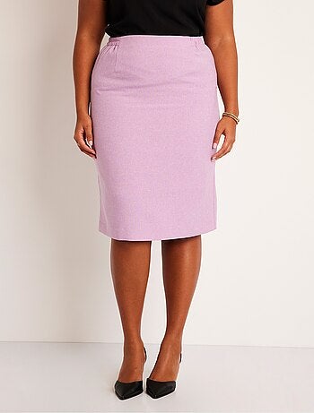 Falda recta de largo medio - Afibel