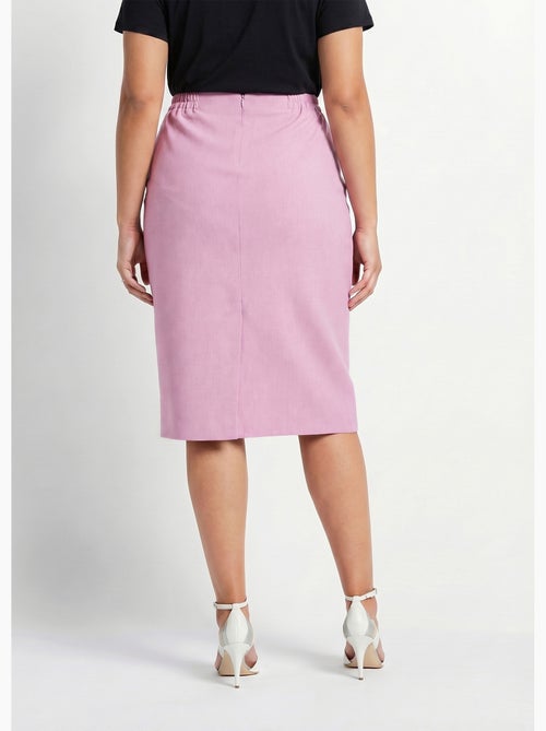 Falda recta de largo medio - Kiabi