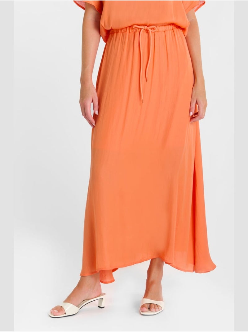 Falda recta EZIA Naranja - Kiabi
