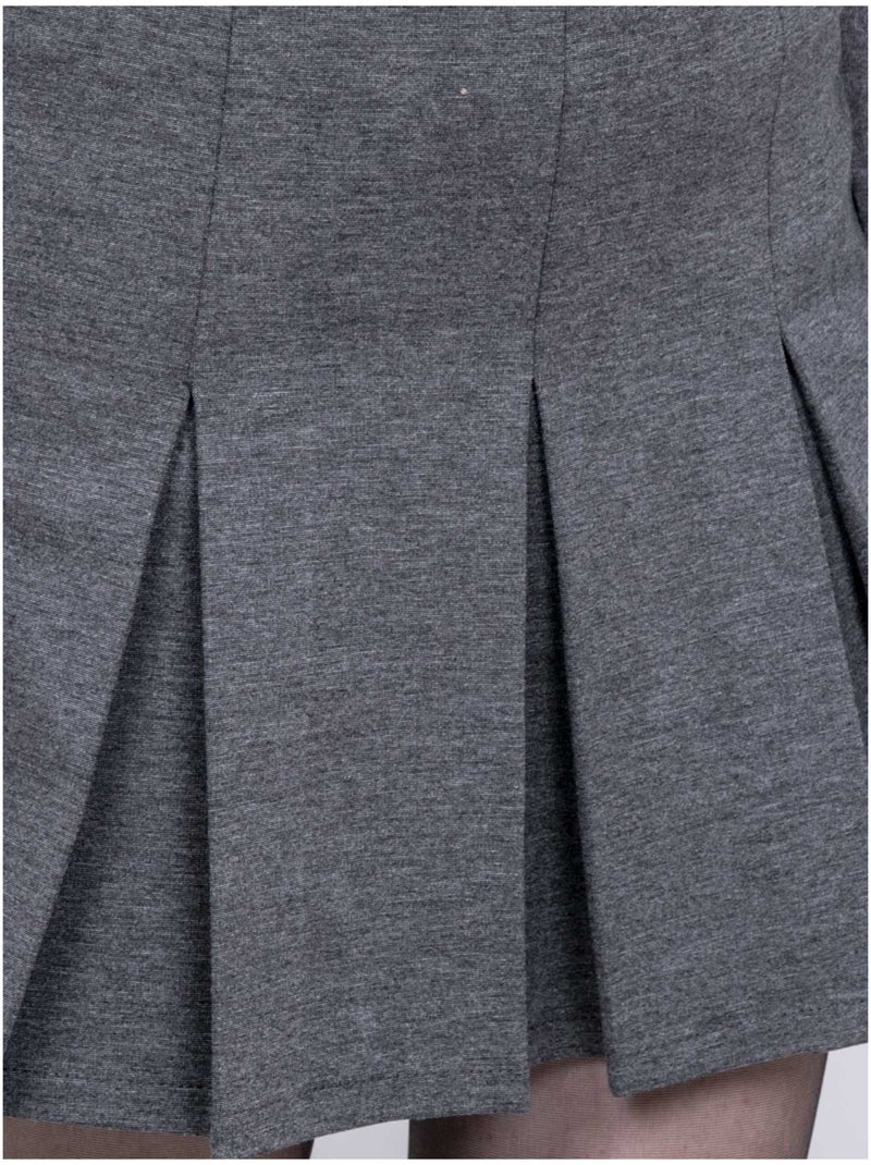 Falda-short plisada XIAOMI Gris - Kiabi
