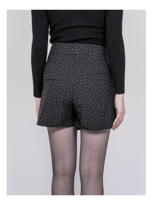 Falda-shorts con strass XILENA - Kiabi