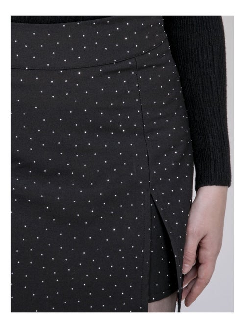 Falda-shorts con strass XILENA - Kiabi