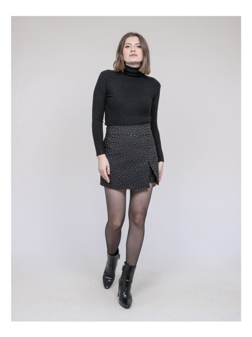 Falda-shorts con strass XILENA - Kiabi