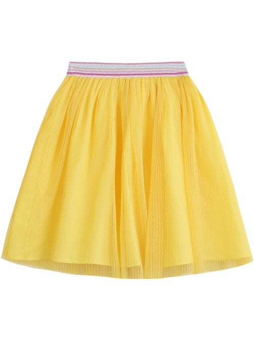 Falda tutú de verano para niña | Tul amarillo | CLOCHETTE - Kiabi