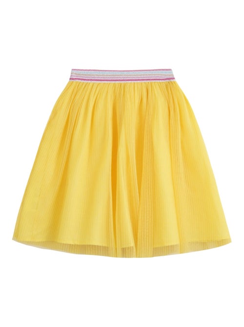 Falda tutú de verano para niña | Tul amarillo | CLOCHETTE - Kiabi