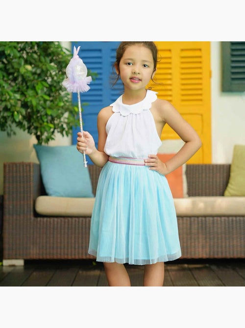Falda tutú de verano para niña | Tul azul claro | CLOCHETTE - Kiabi
