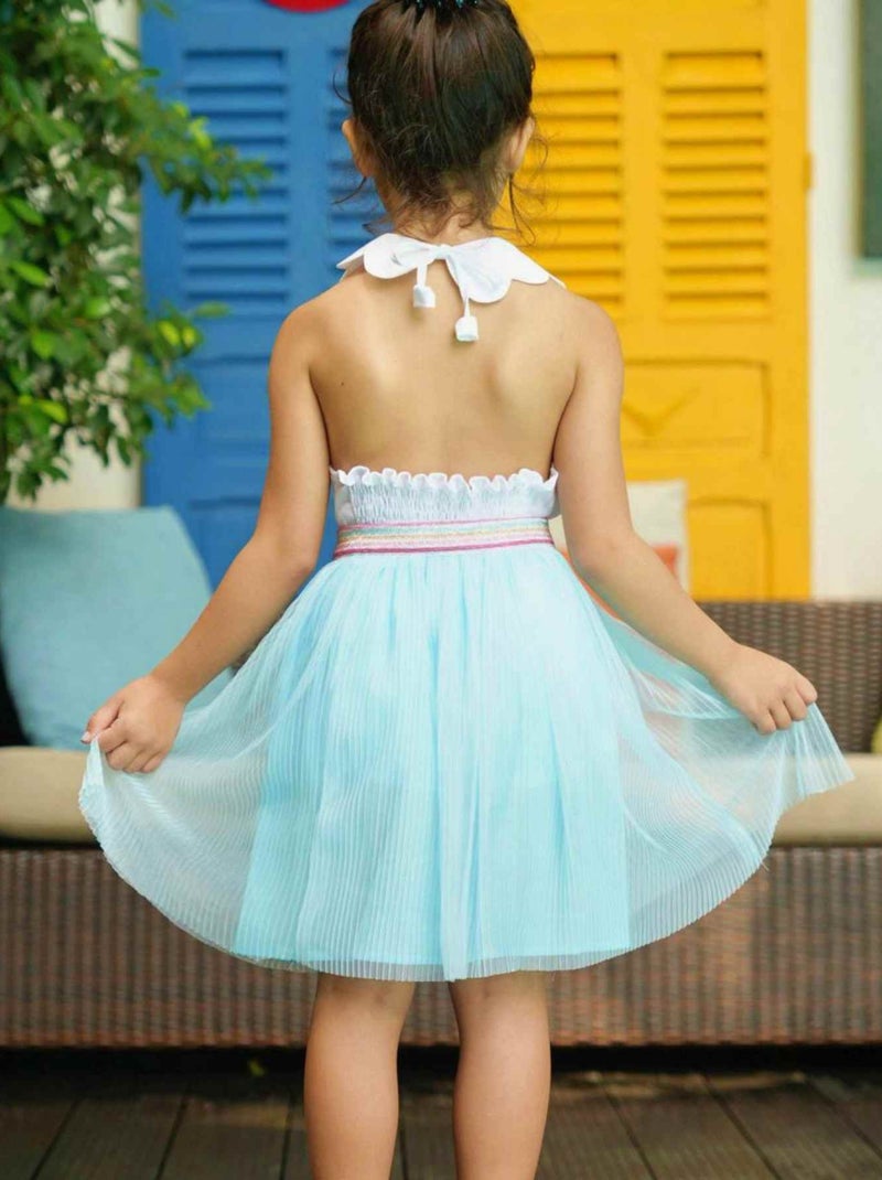 Falda tutú de verano para niña | Tul azul claro | CLOCHETTE Azul claro - Kiabi