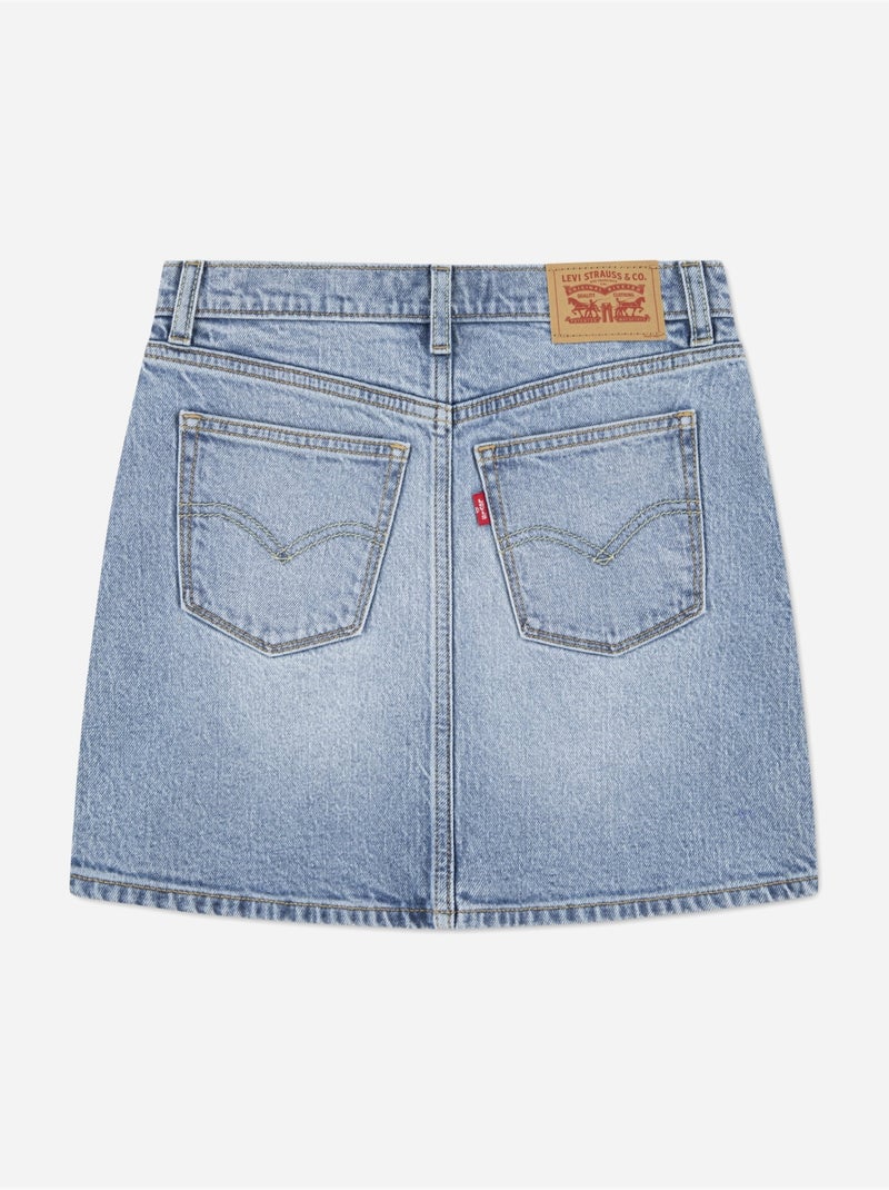 Falda vaquera - Levi's Kids Azul claro - Kiabi