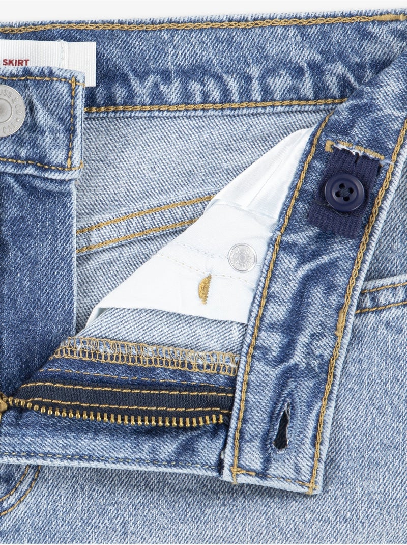 Falda vaquera - Levi's Kids Azul claro - Kiabi