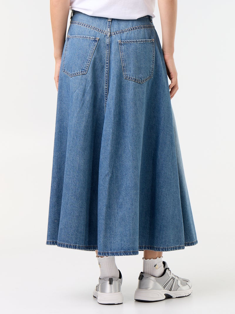 Falda vaquera Azul - Kiabi