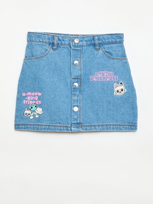 Falda vaquera 'Gabby y la casa mágica' - Kiabi
