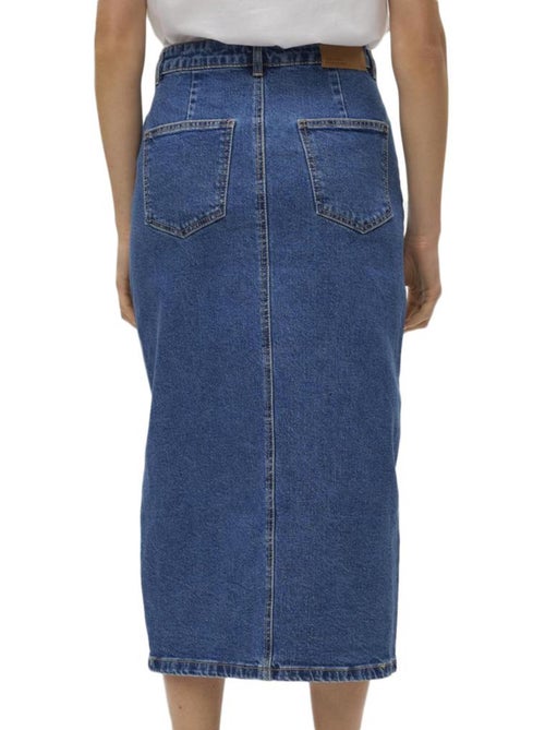 Falda Vaquera Larga Vero Moda para Mujer - Kiabi