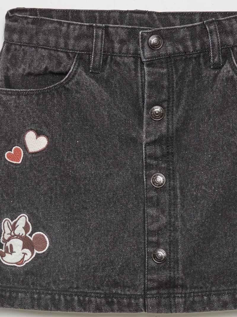 Falda vaquera 'Minnie' NEGRO - Kiabi