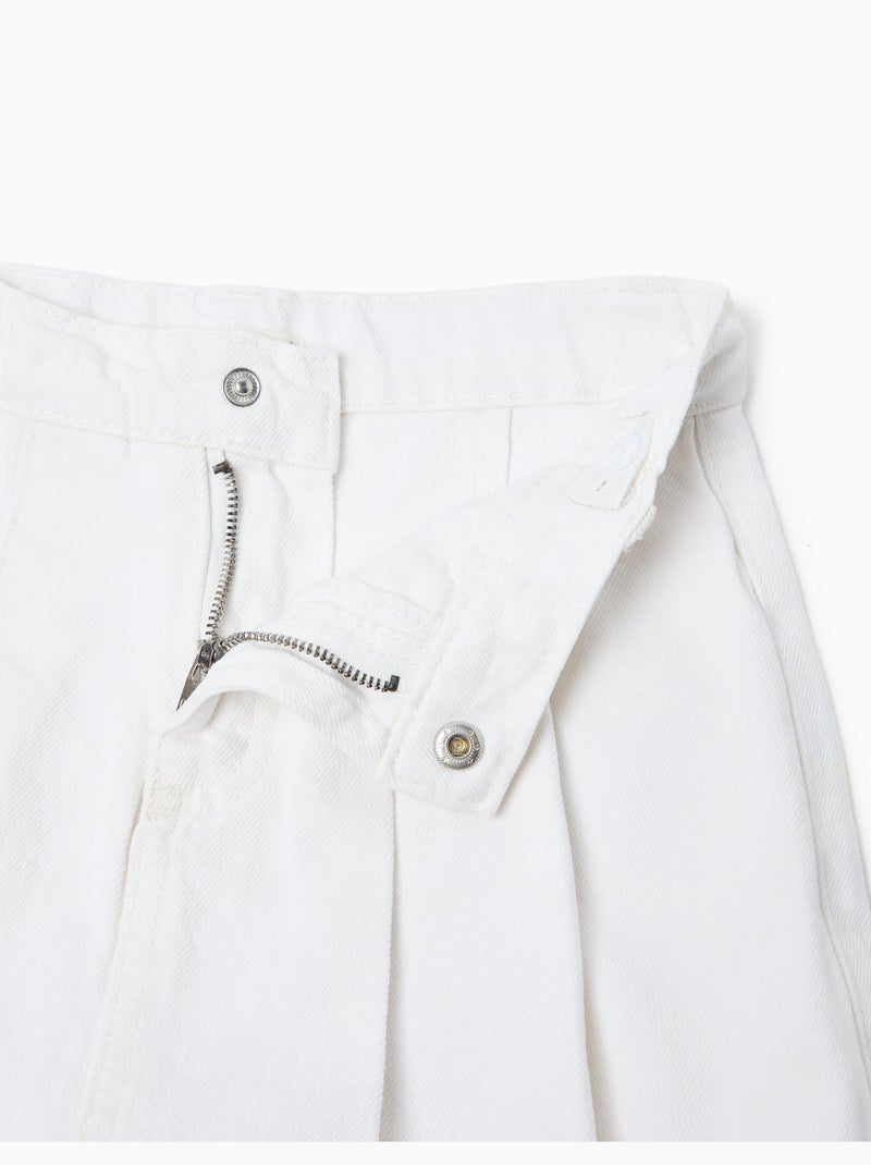 Falda vaquera, MO Fashion Blanco - Kiabi