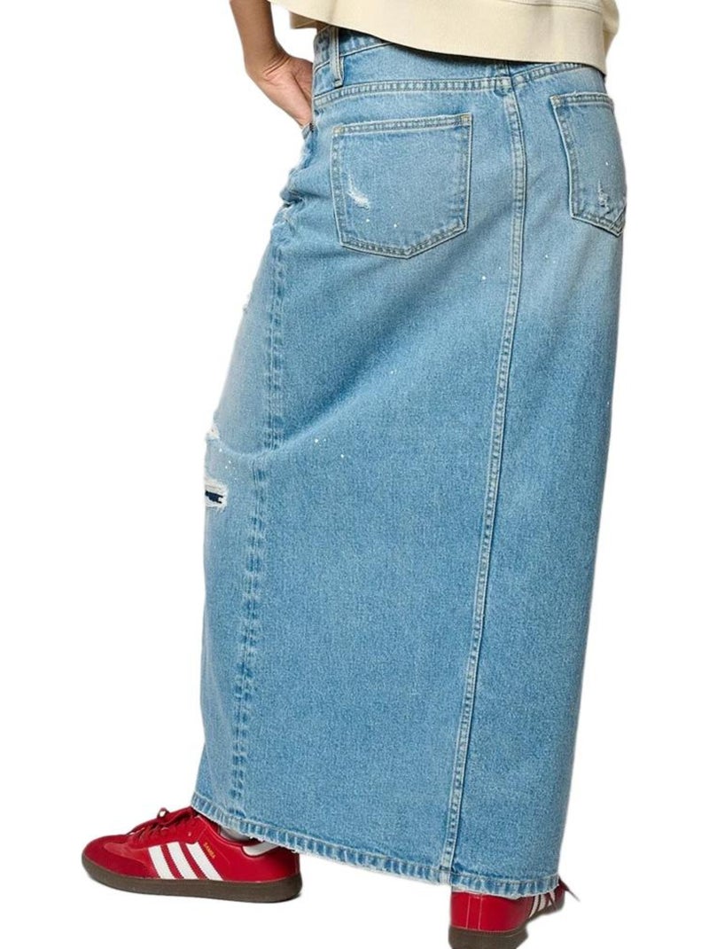 Falda Vaquera para Mujer Kaporal Azul - Kiabi