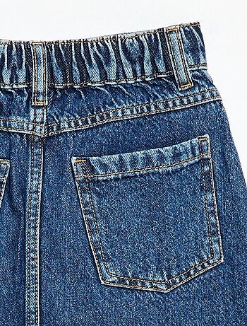 Falda vaquero abotonada