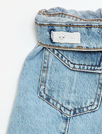 Falda vaquero abotonada