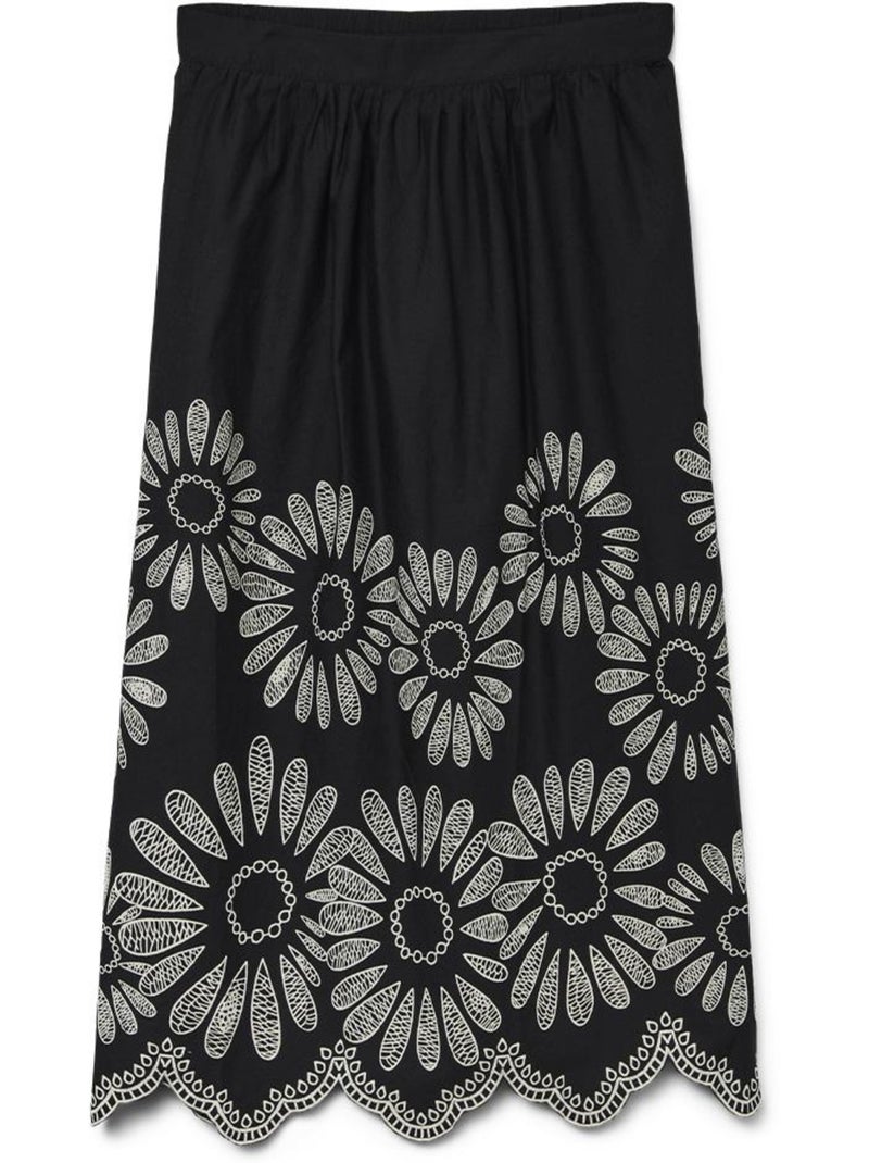 Falda Vero Moda para Mujer Negro - Kiabi