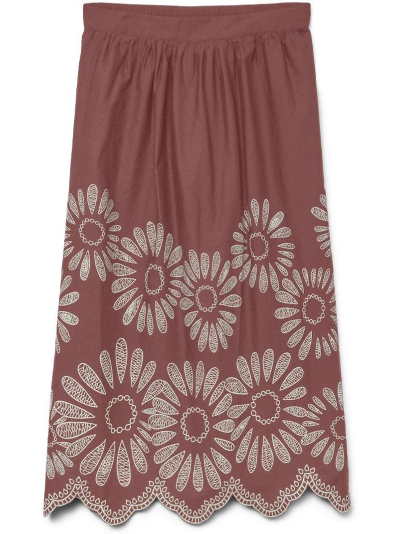 Falda vero moda para mujer Rojo - Kiabi