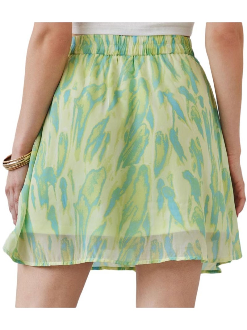 Falda Vero Moda para Mujer Verde - Kiabi
