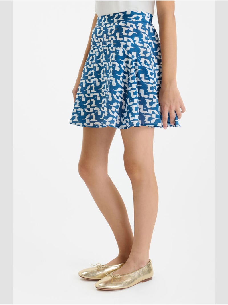 Falda vuelo skater JUDITGI Azul - Kiabi