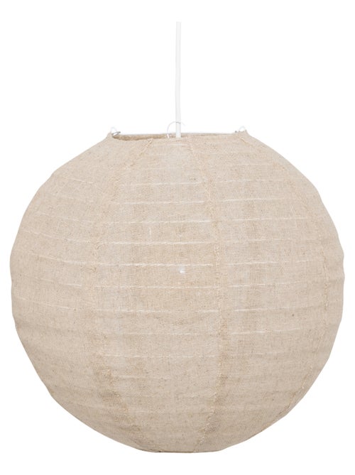 Farol japonés de lino – 35 cm - Kiabi