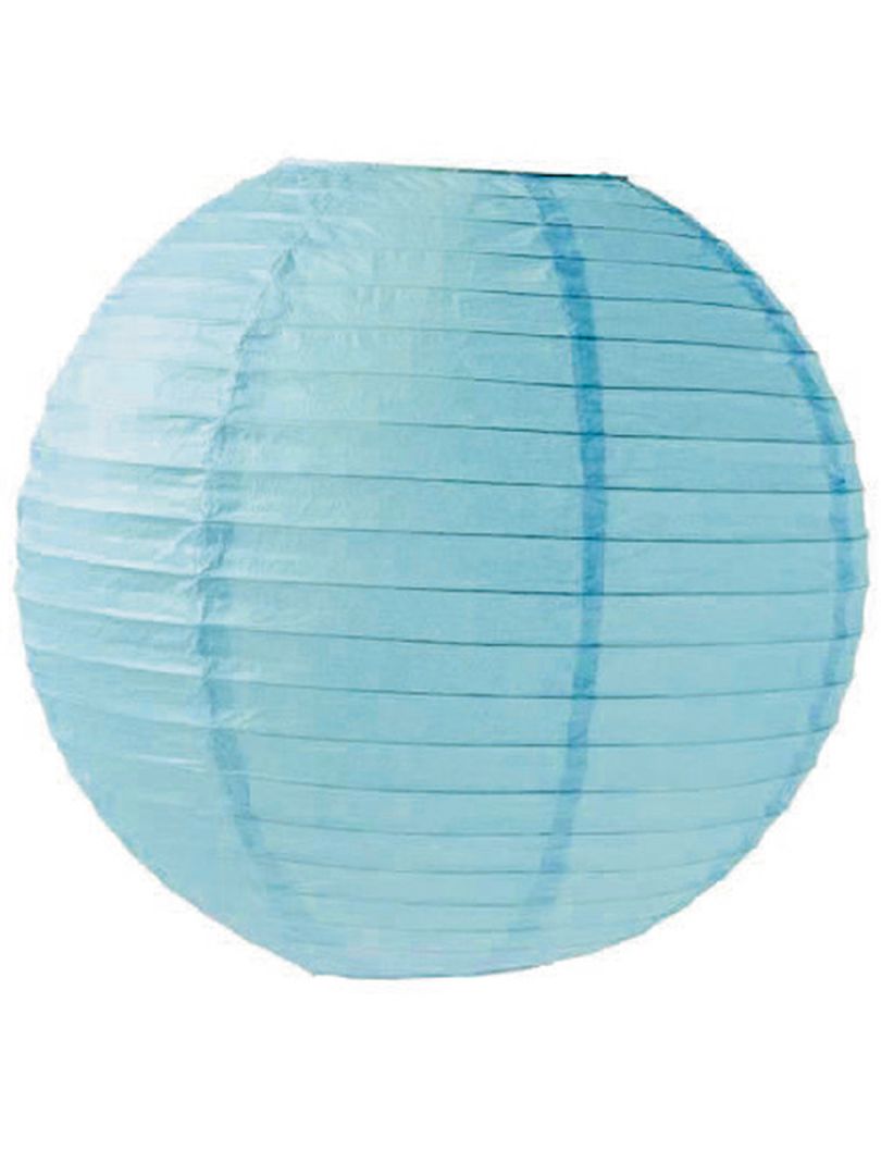 Farolillo chino de papel 15 cm azul - Kiabi
