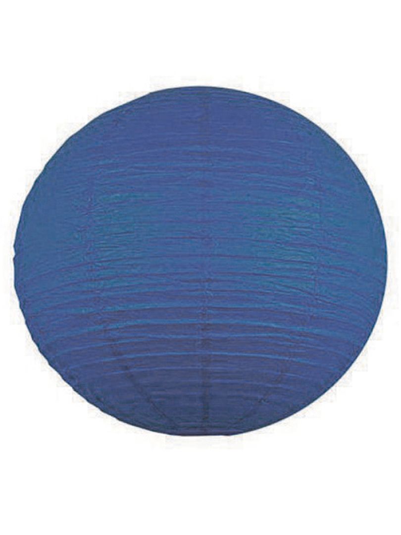 Farolillo chino de papel 35 cm azul oscuro - Kiabi