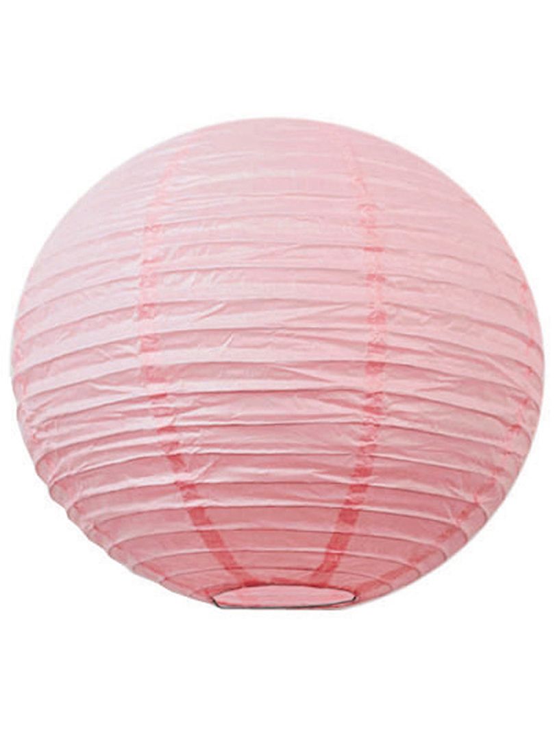 Farolillo chino de papel 35 cm rosa - Kiabi