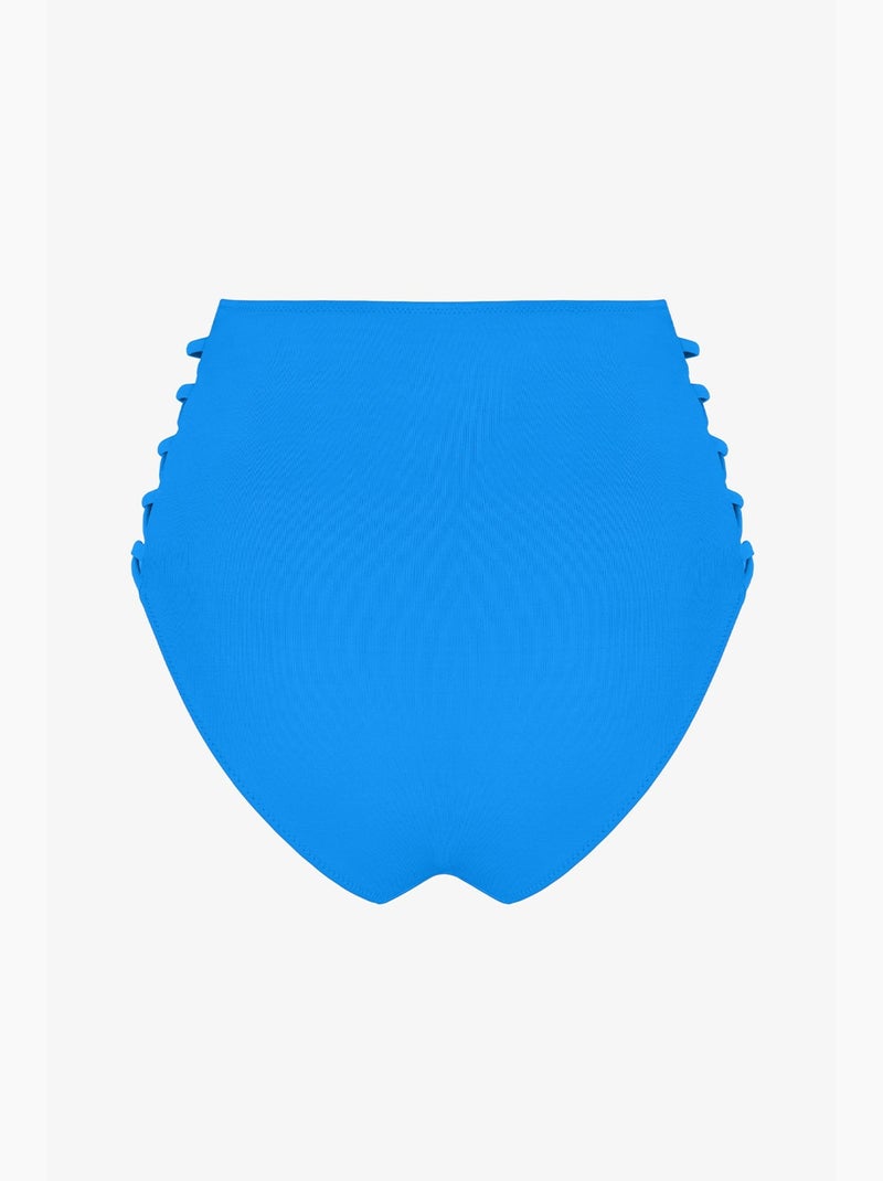 Fashion braguita de bikini de talle alto penti Azul cobalto - Kiabi