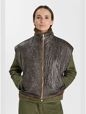 Fauve chaqueta sin mangas