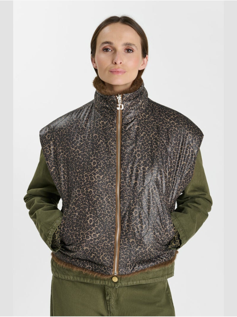 Fauve chaqueta sin mangas Marrón - Kiabi