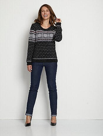 Festivo jersey navideño