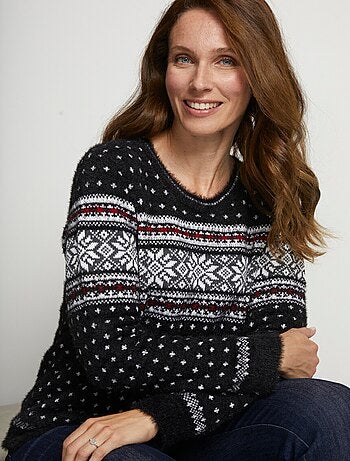 Festivo jersey navideño