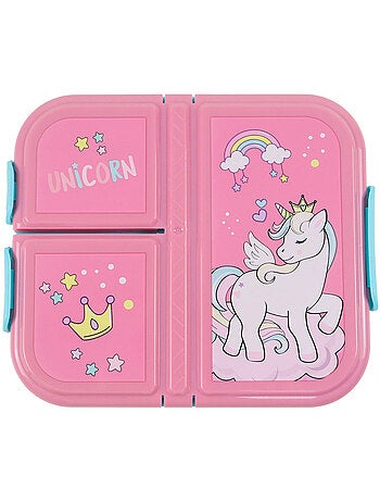 Fiambrera - unicornio arcoíris 17 cm